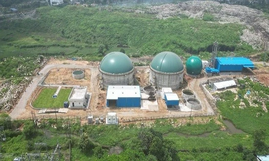 bio gas plant by amsa air