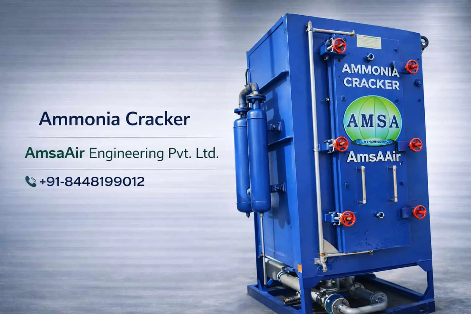 ammonia cracker by amsaair engineering
